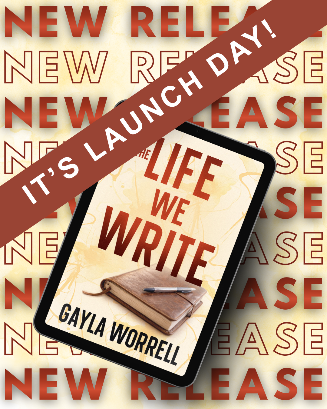 It is Launch Day graphic
